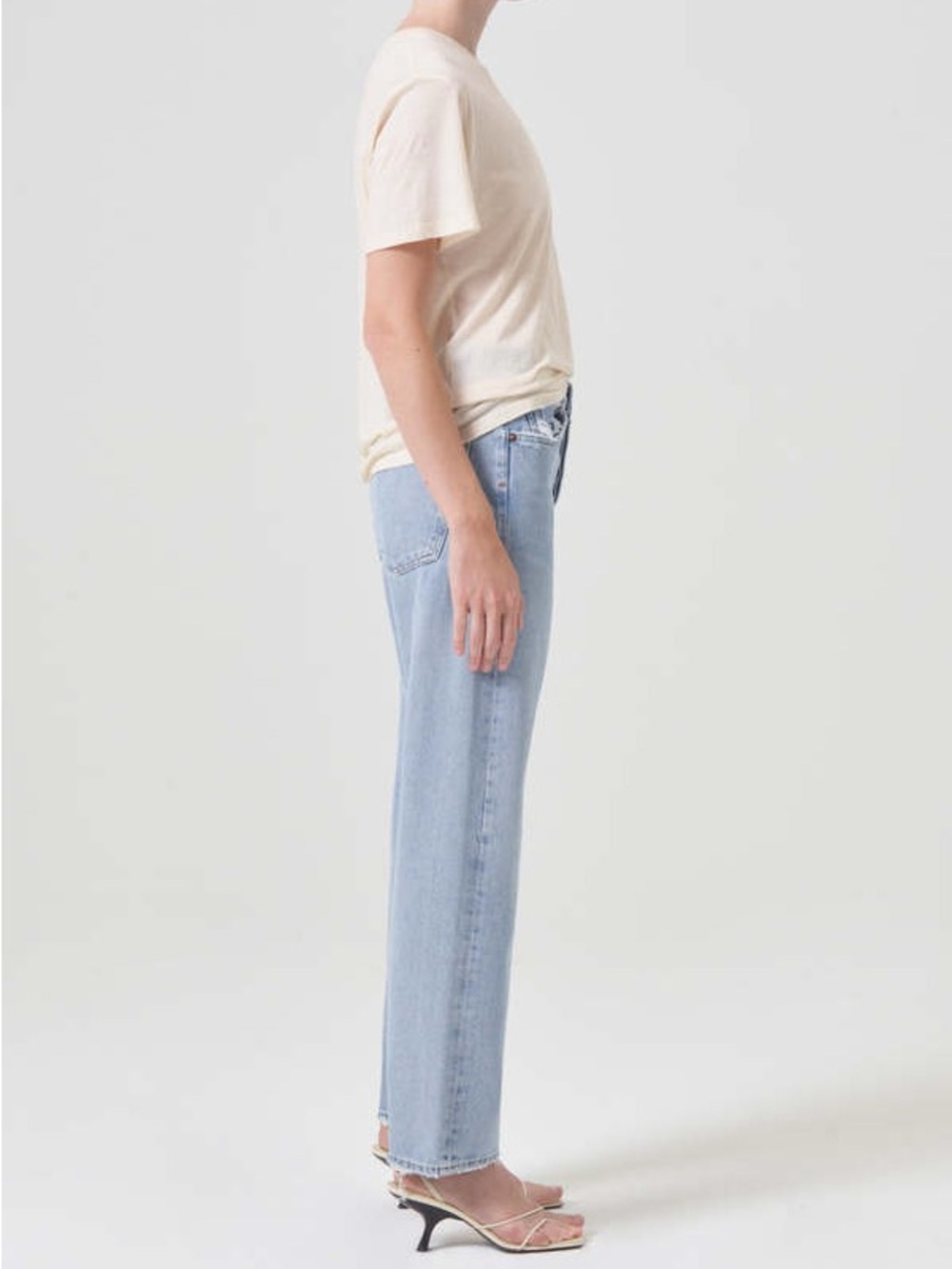 Agolde 90’s Mid Rise Loose Fit Jeans Snapshot Sz25 Good Condition firm price - Picture 5 of 12